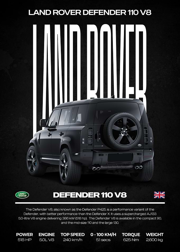 Land Rover Defender 110 V8