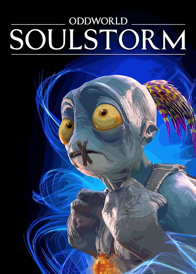 Oddworld Soulstorm Game Cover Art