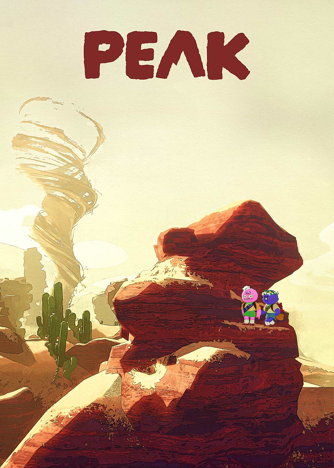 Peak : Desert Adventure with Cartoon Characters
