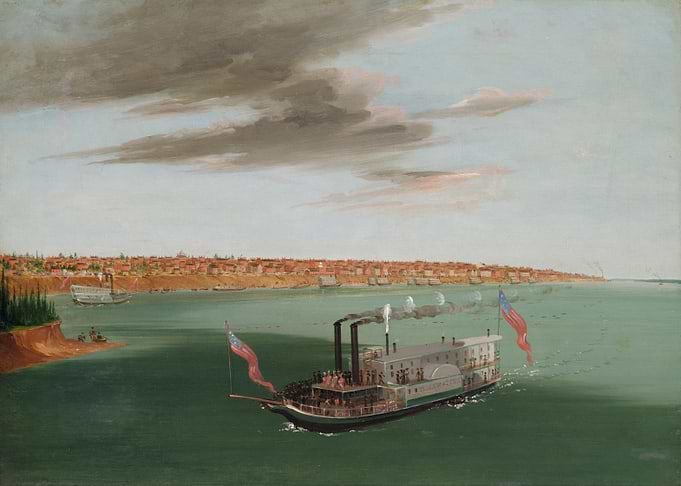 Riverboat on the Water