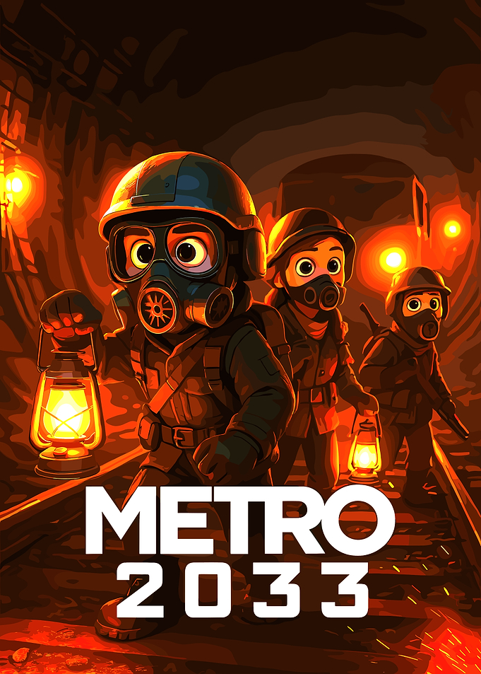 Metro 2033 Cartoon Illustration