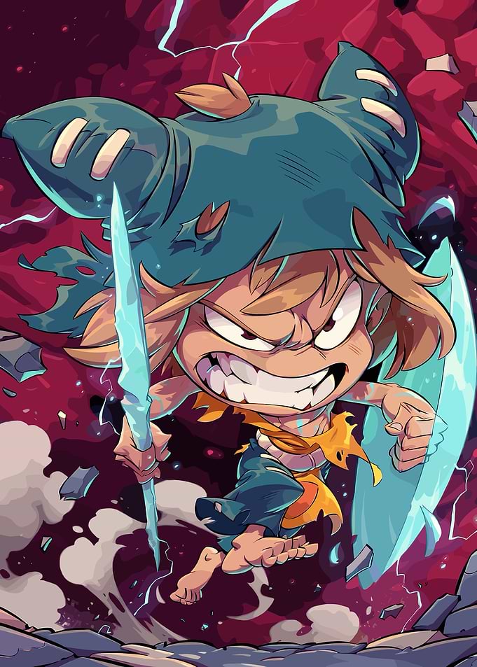 Yugo from Wakfu in Action