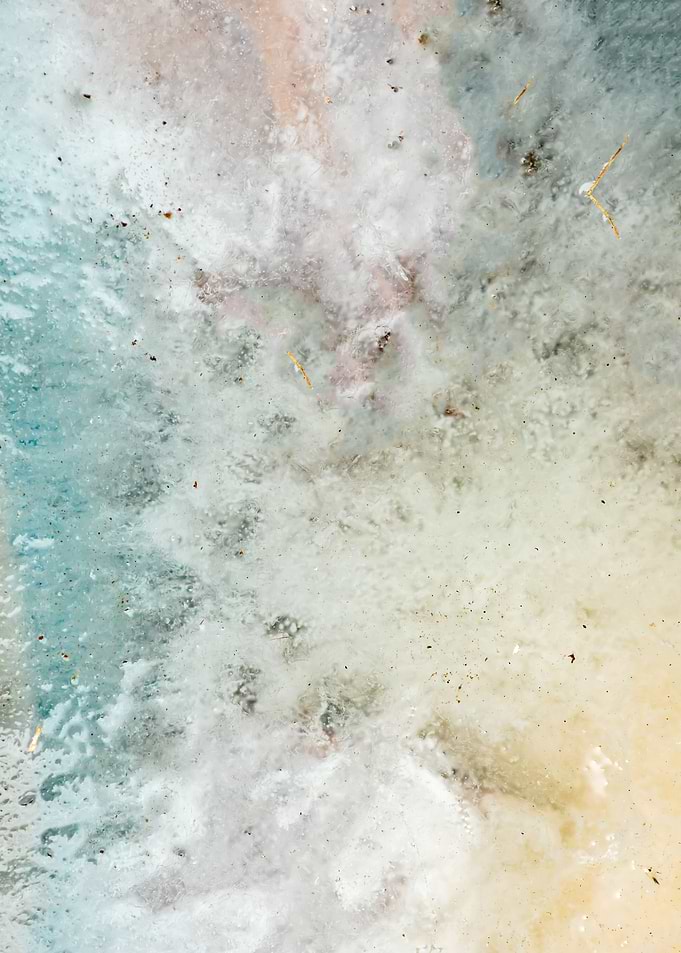 Abstract Texture with Blue and Yellow