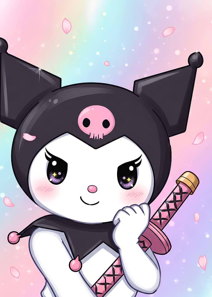 Kuromi with Katana