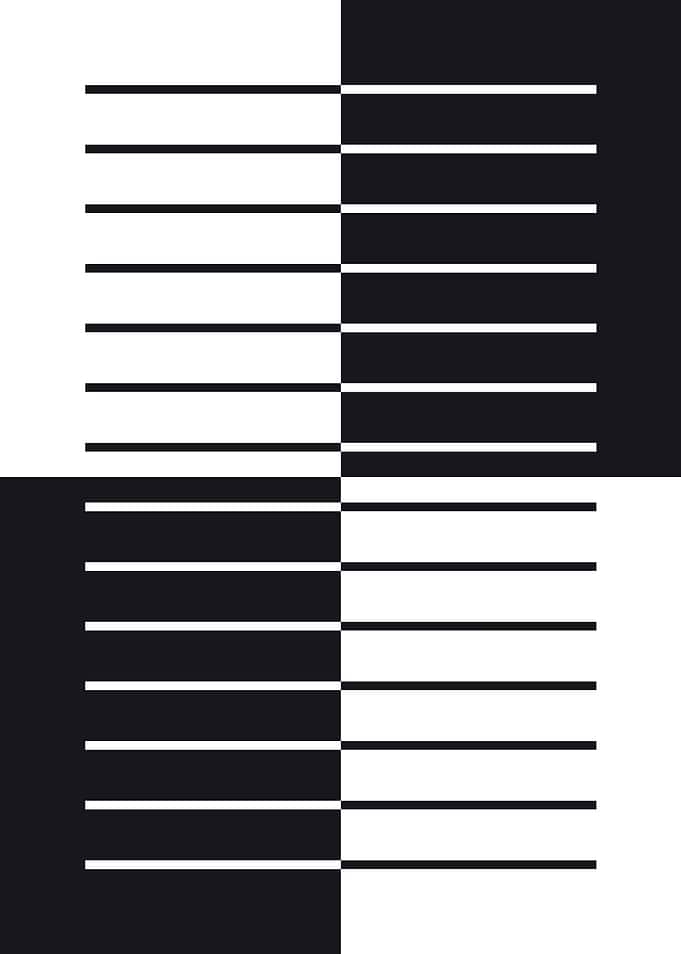 Abstract Black and White Lines Pattern