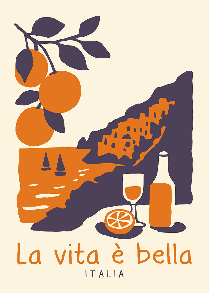 La vita è bella, Italia - life is beautiful poster