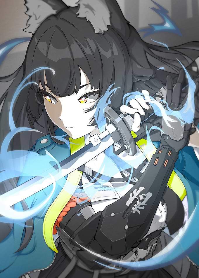 girl with sword