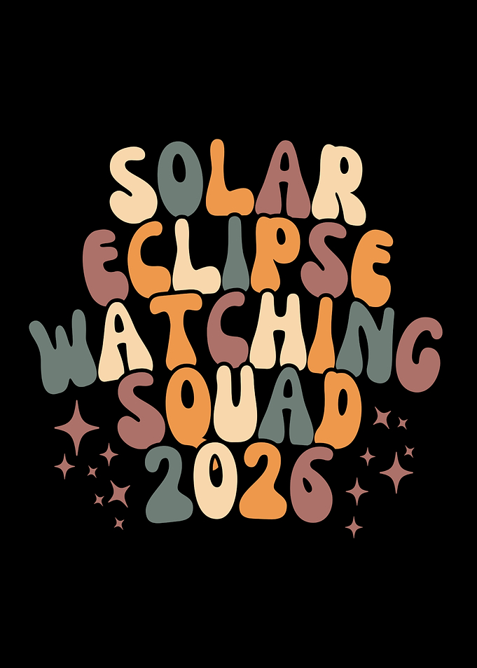 Solar Eclipse Watching Squad 2026