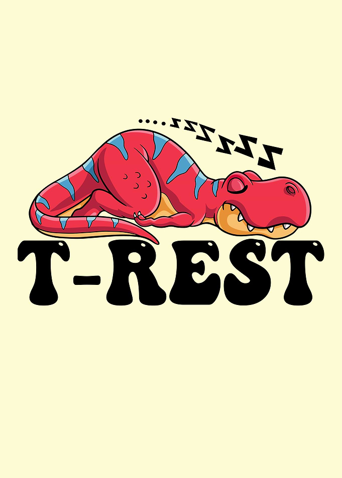 Sleeping T-Rex Funny