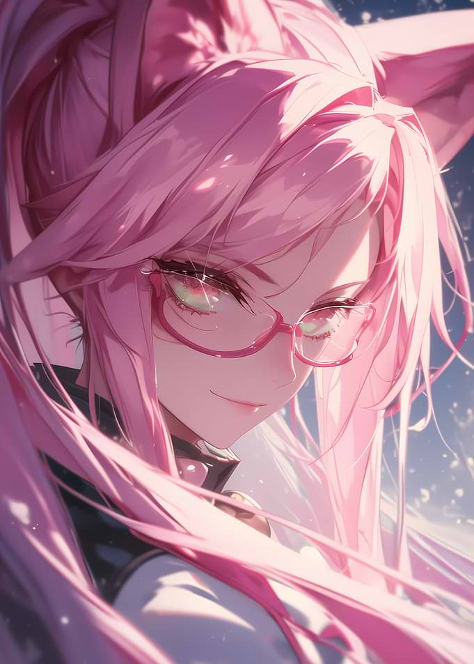 Kokonoe Blazblue Anime Girl with Cat Ears