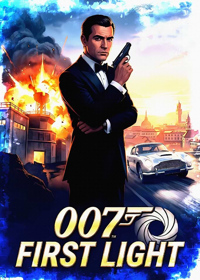 007 First Light Action Poster