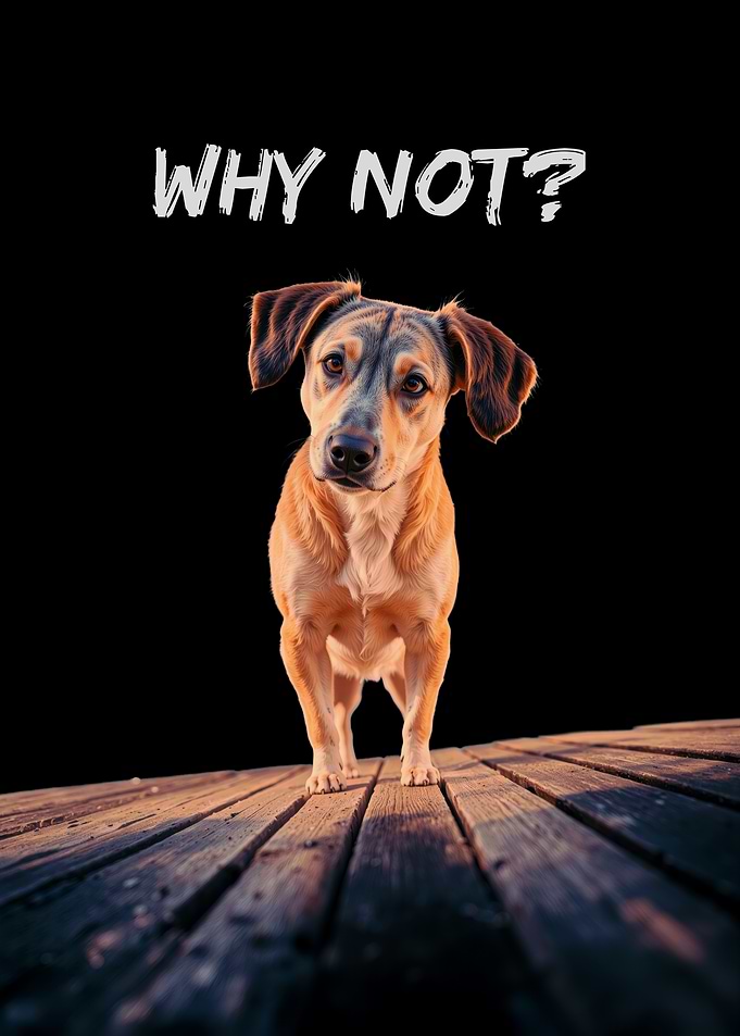 'Why Not?' Asks The Dog