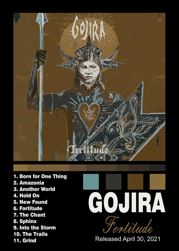 Gojira - Fortitude Album Cover