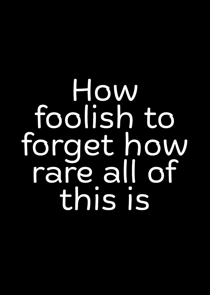 Rare All of This Is