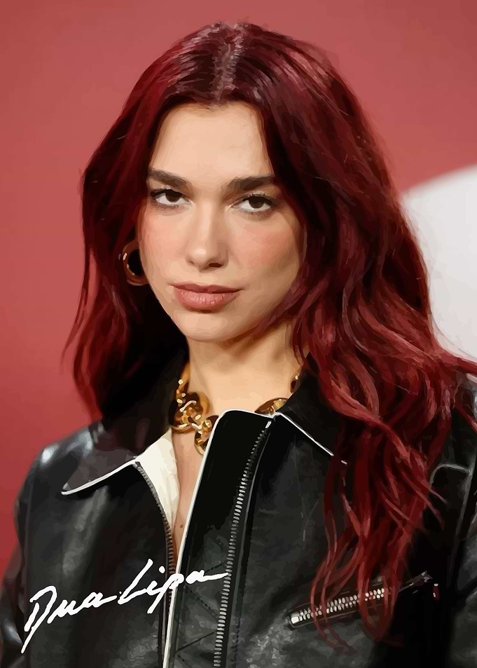 Dua Lipa Portrait