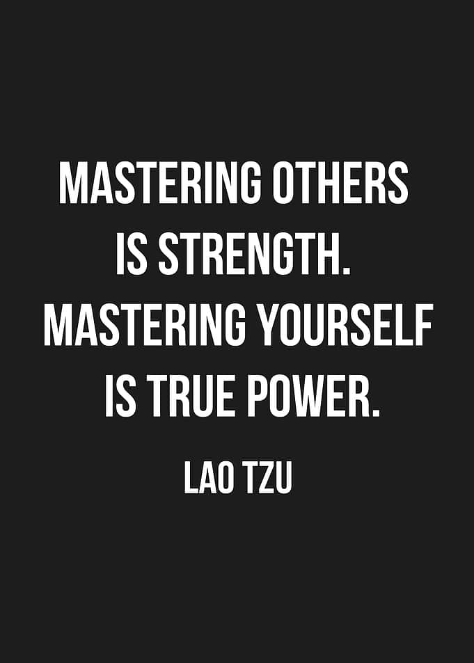 Mastering Yourself: Lao Tzu Quote