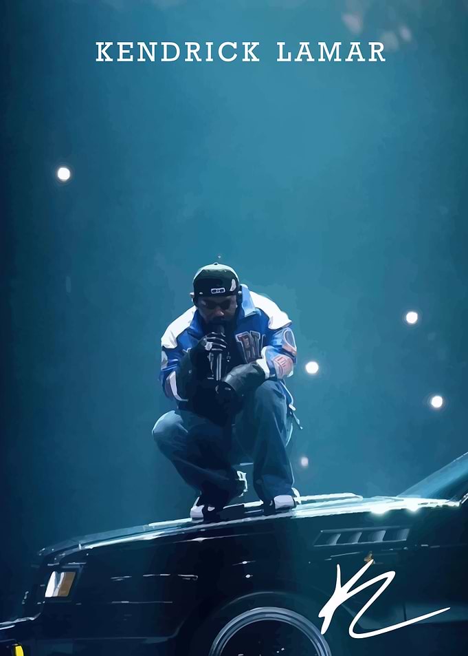 Kendrick Lamar on Car