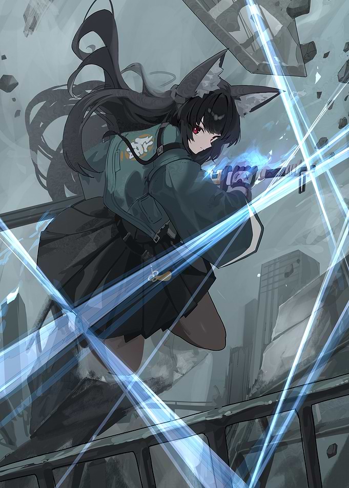 Girl with Sword