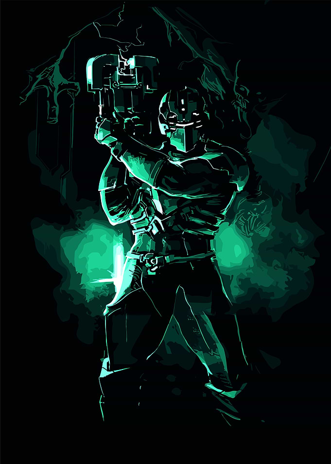 Dead Space Isaac Clarke Illustration