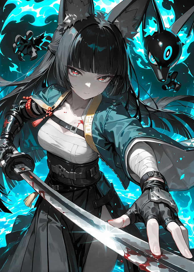 Girl with Sword