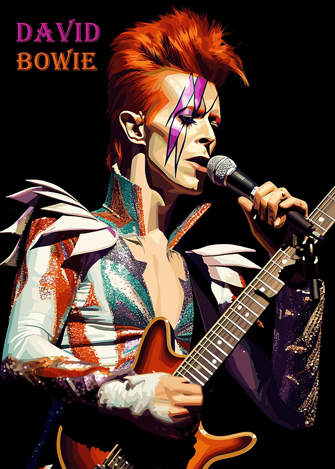 David Bowie Illustration