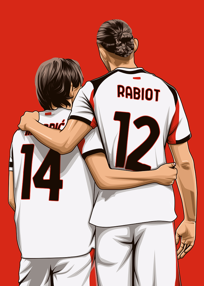 Luka Modric and Adrien Rabiot