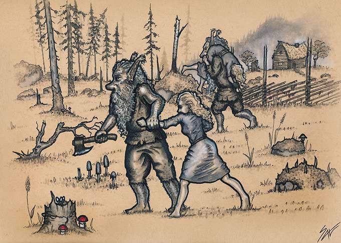 Trolls kidnapping women