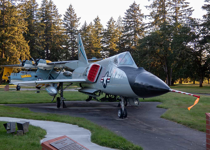 Vintage Military Aircraft Display