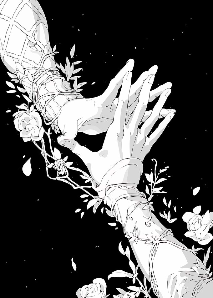 Intertwined Hands