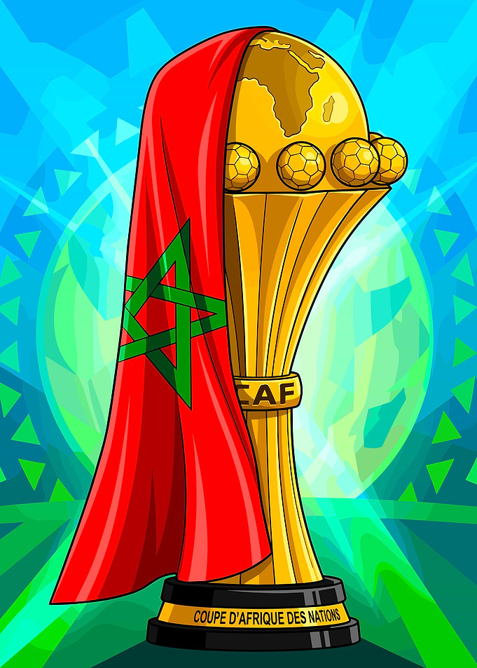 Africa Cup of Nations Trophy Morocco