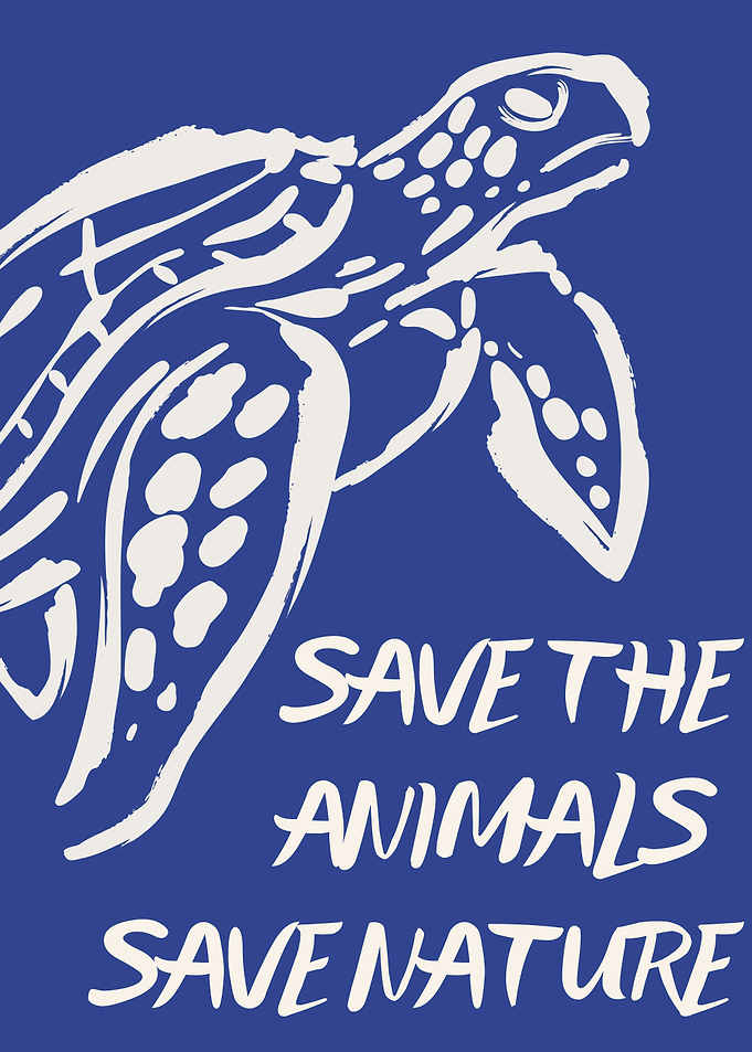 Save Animals, Save Nature Poster