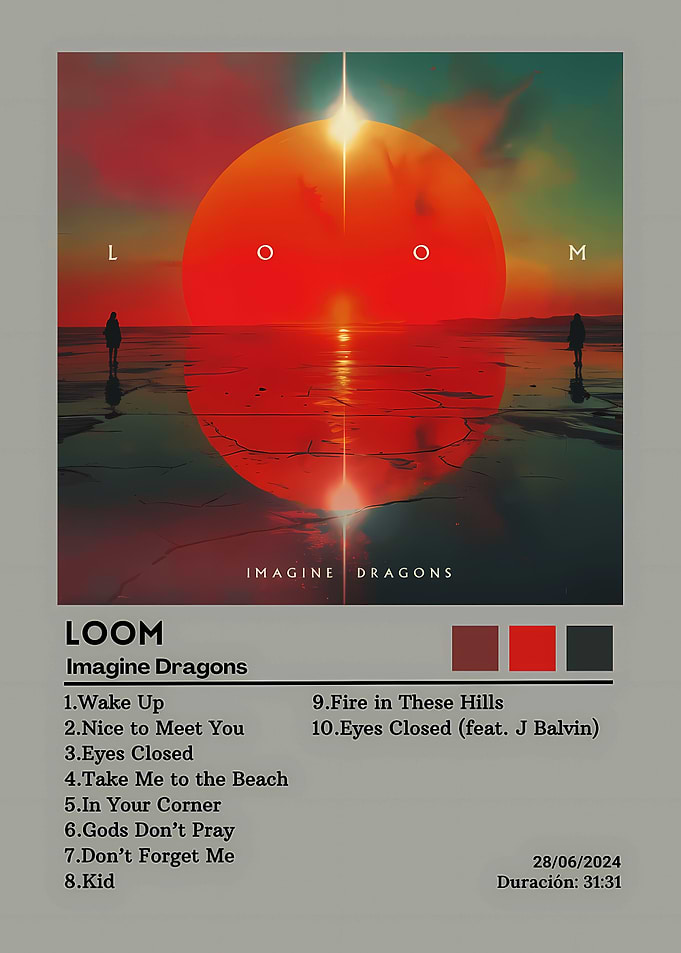 Imagine Dragons - LOOM Album Cover