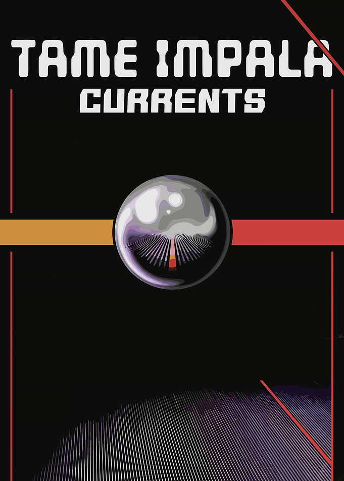 Tame Impala Currents Album Cover