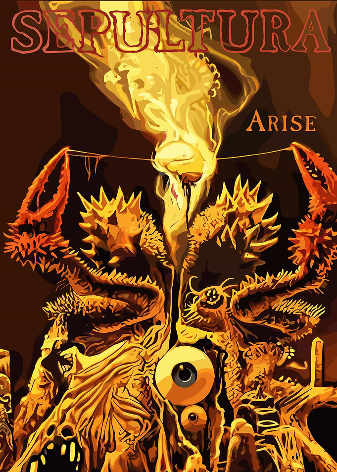 Sepultura Arise Album Cover Art