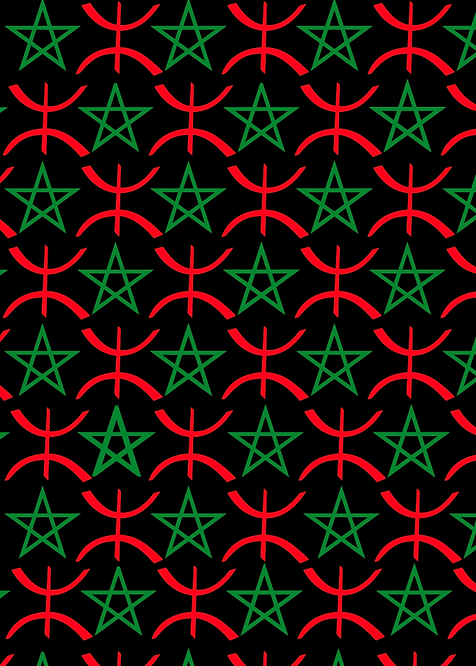 Amazigh And Morocco Symbol