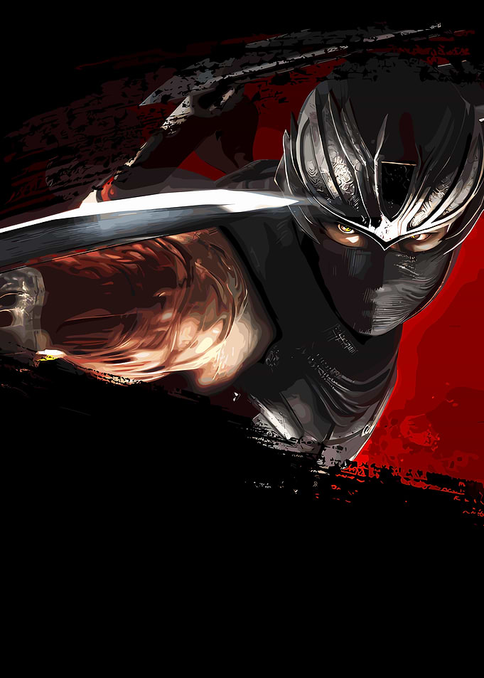 Ninja Warrior with Sword