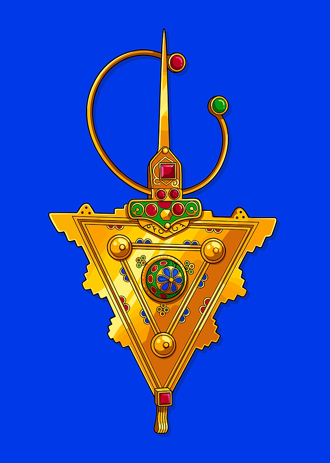 Amazigh Fibula Brooch