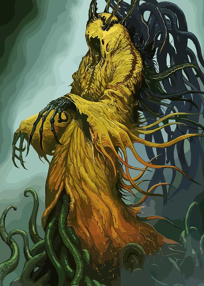 Yellow King Hastur Illustration