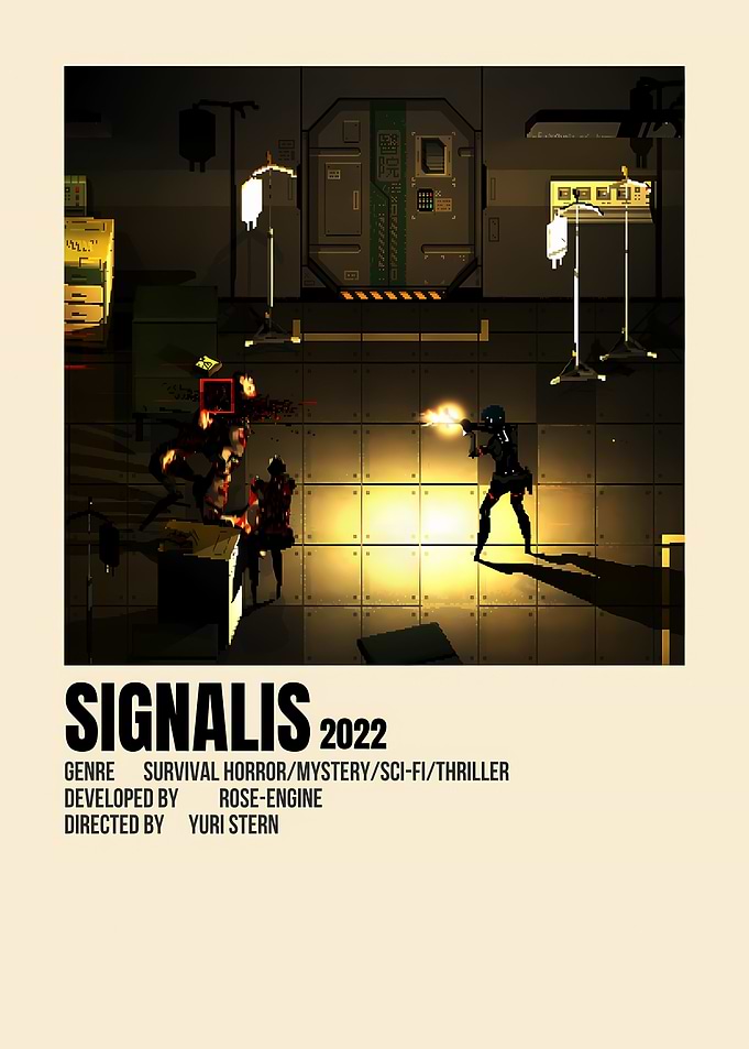 SIGNALIS 2022 Game Poster
