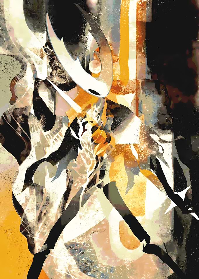 Abstract Knight Illustration