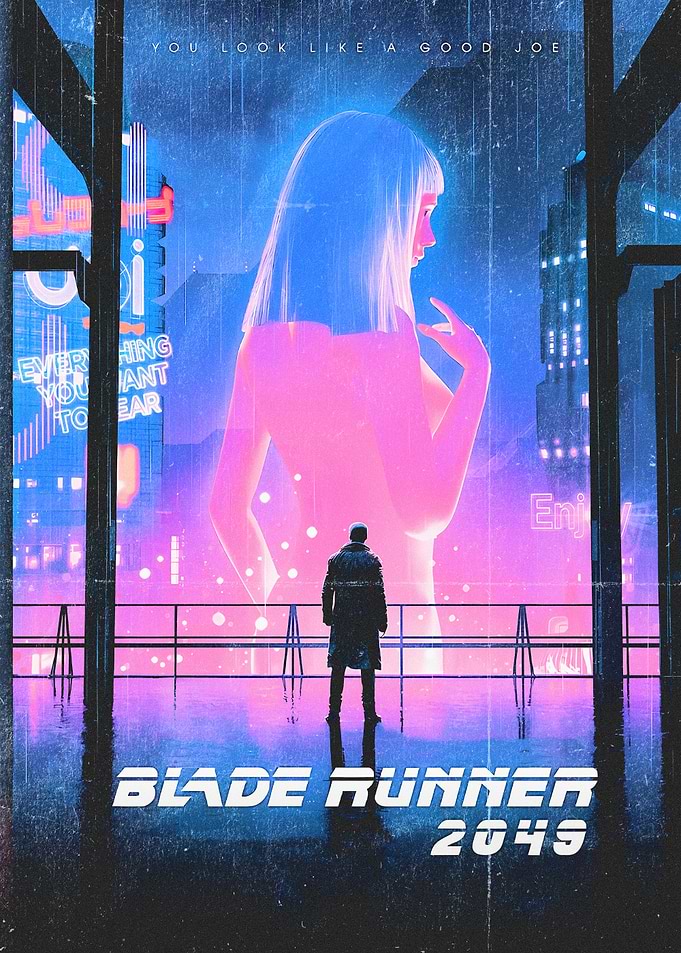 Blade Runner 2049 Neon Cityscape