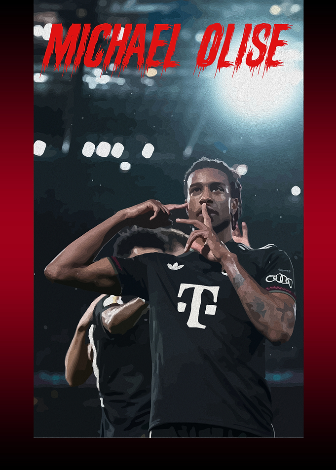 Michael Olise Celebration