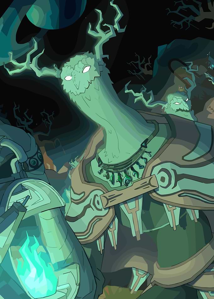 Outer Wilds Mystical Forest Guardians