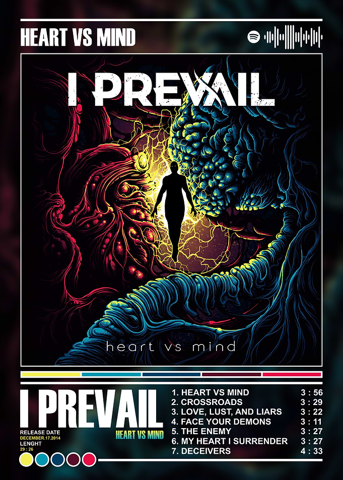 I Prevail - Heart vs Mind Album
