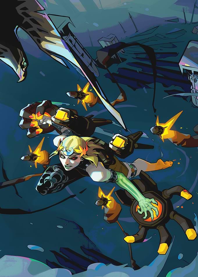 Hades Game Character Action Scene