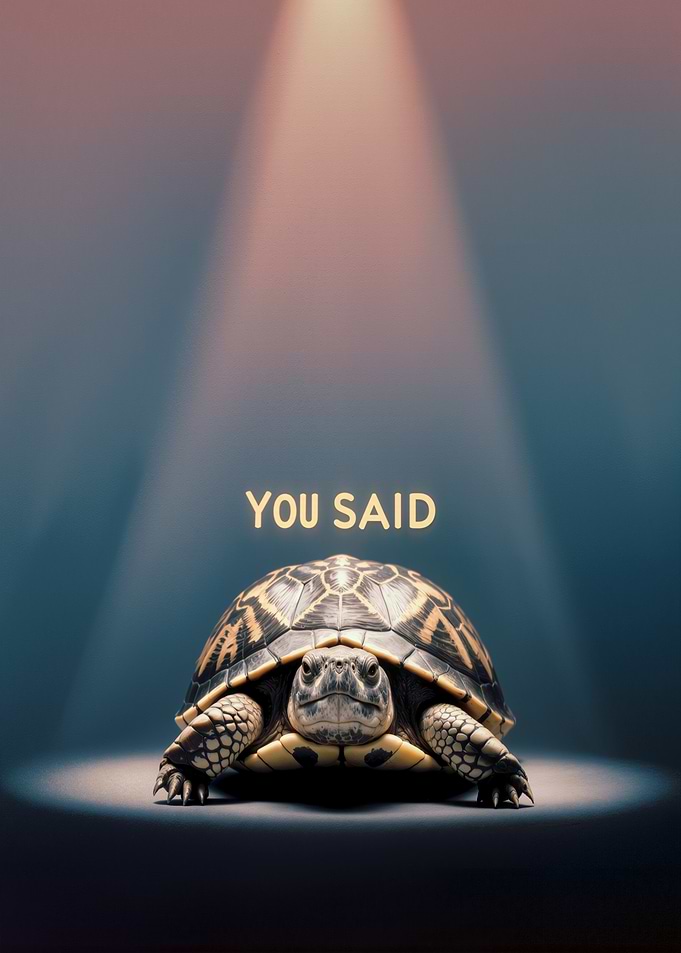 You Said