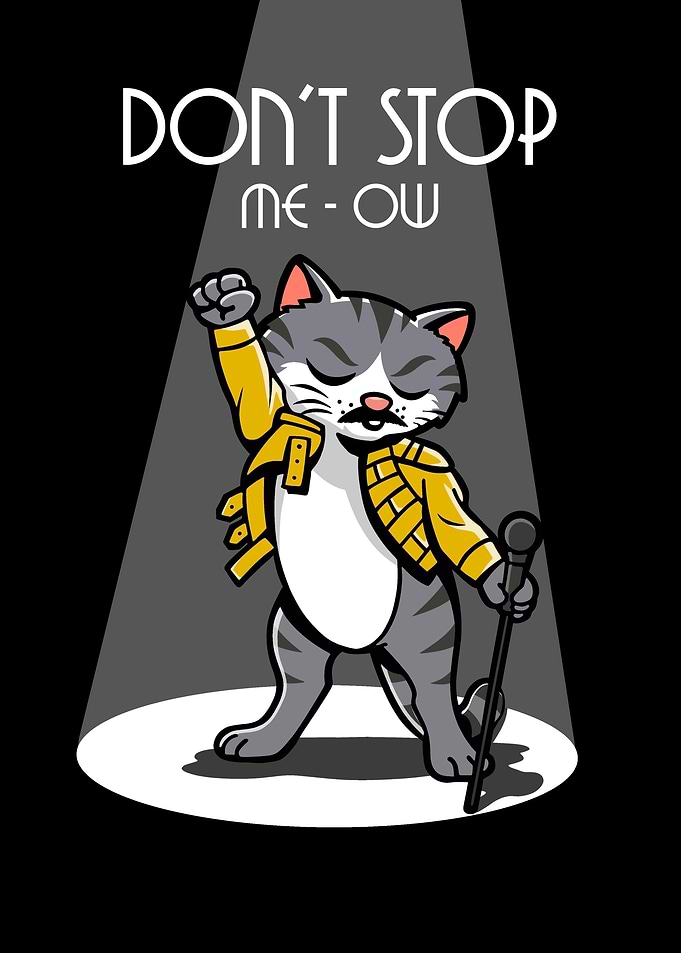 Don't Stop Me-ow Cat Parody