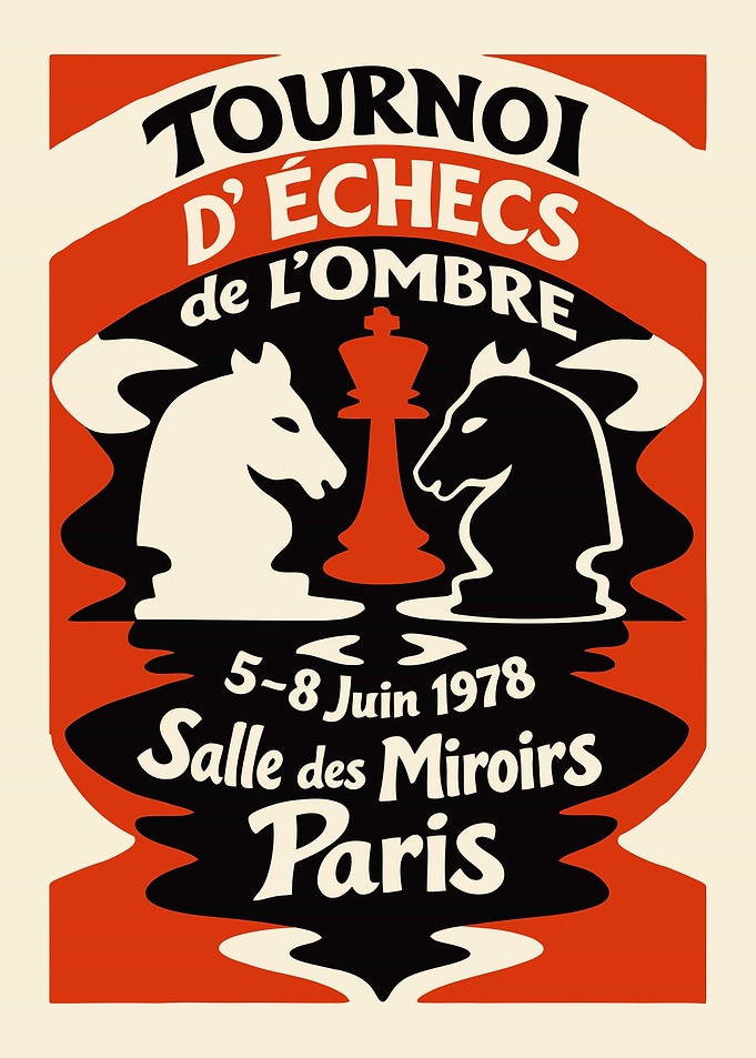 Tournoi d'Échecs de l'Ombre Poster