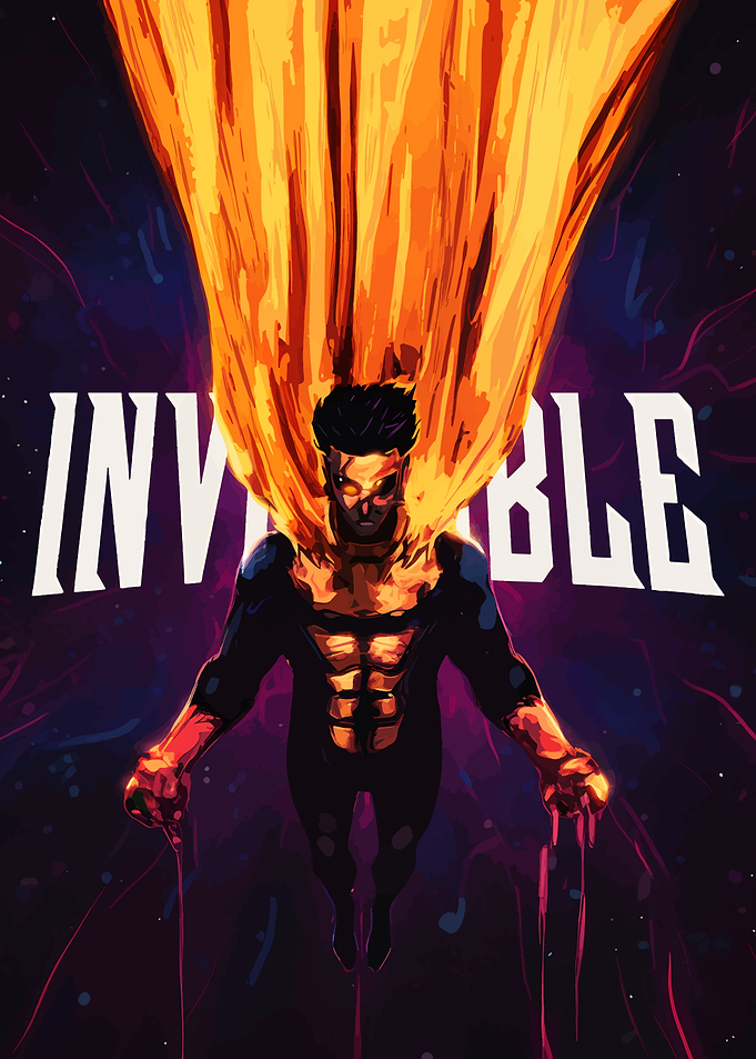 Invincible Comic Book Cover Art