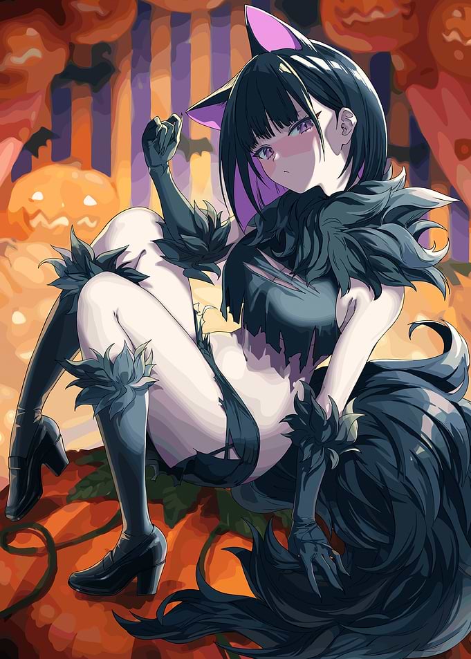 KAzusa cat girls